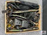 [775] Assroted slings, scope covers, recoil boots, etc.