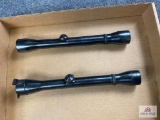 [781] Two Weaver K-4 rifle scopes