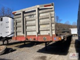 1994 East flat bed aluminum trailer