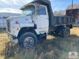 1978 Ford 8000 dump truck single axle