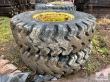 21.00-35 Rock Truck Tires w/ Rims