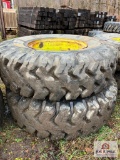 21.00-35 Rock Truck Tires w/ Rims