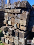 2 Bundles of 8' railroad ties