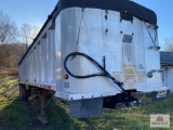 1998 East aluminum dump trailer