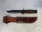 [342] KA-BAR USMC Fighting Knife in box w/sheath
