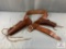 [281] Tooled Leather Double Gun Rig w/Cartridge Loops