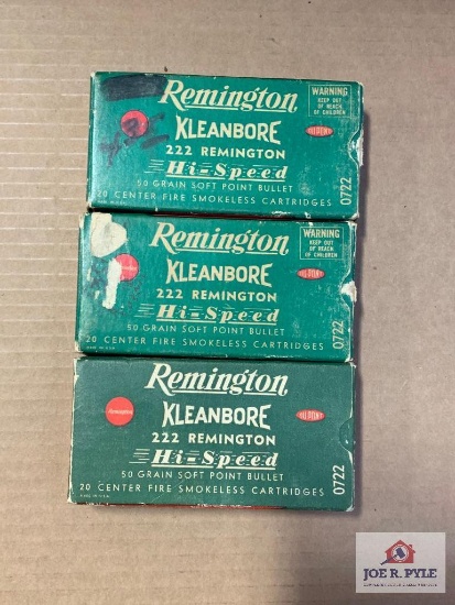 [24] Ammo Lot: .222 Rem