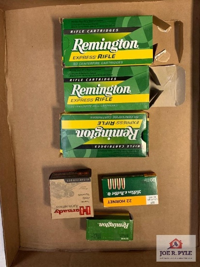 [10] Ammo Lot: .22 Hornet & .22 WRF