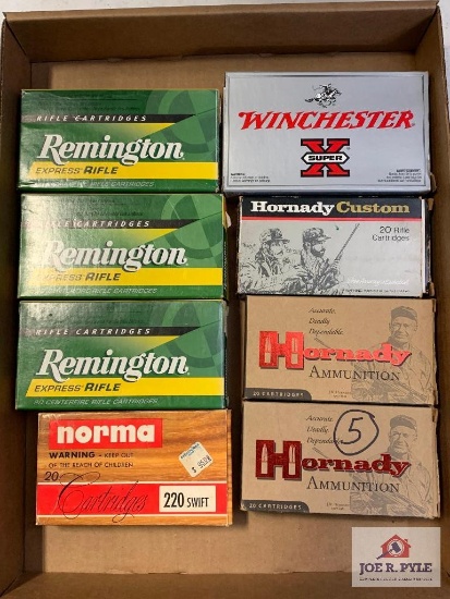 [21] Ammo Lot: .220 Swift