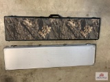[261] Aluminum 2-gun gun case + Camo 2-gun hard side case