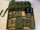 [55] Ammo Lot: .30 Carbine, Bandoliers, etc.