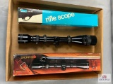 [180] Three Rifle Scopes: Tasco, Simmons, Wards