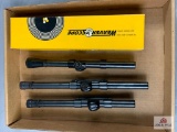 [182] Four Weaver Scopes