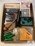 [403] Muzzleloader's Lot: Bullet, Bullet Starter, Primers, Etc.
