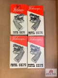 [407] Four vintage Pachmayr grip sets