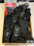 [296] Lot of Black Nylon holsters