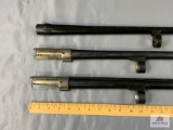 [204] Three shotgun barrels: 2 Rem, 1 Win