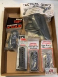 [237] Three magazines, grips, and Rem 870 Stock/Forend