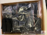[306] Black nylon pouches