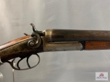 [309] Hanover Arms Belgiian Double Hammer Side by Side, Parts Only |SN: 5193