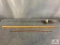 [234] Hand-carved spear, ramrod, fencing sword