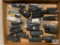 [515] Eighteen sets of grip panels: Colt, Hogue, Pachmayr, etc