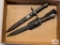 [253] Two bayonets w/sheaths