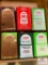 [423] Six smokeless powder containers