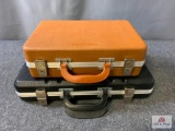 [168] Two hard side pistol cases