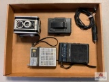 [480] Kodak Duplex camera, two Realistic radios, radio detector