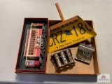 [481] Grain scoop, Heinz trolly car model, coin sorter, etc.
