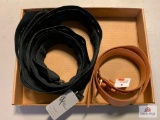 [174] Wilder Tactical belt, Bianchi leather belt