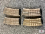 [264] Four Steyr Aug 30rd mags .223-5.56mm