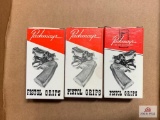 [508] Three Pachmayr grips, in box