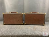[213] Two pistol luggage-style cases