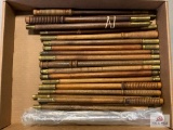 [537] Wooden cleaning/charging rods