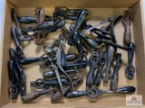 [381] Large group of hand operated loading implements