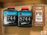 [435] Three Smokeless Powder Containers