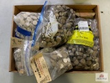 [382] Large lot of Shotgunner's over-powder wads, discs, and plugs