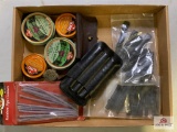[548] Pipe stems, pipe cleaners, saddle soap, etc