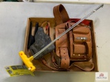 [552] Tool belt, holster, sling, sg barrel guard, etc.
