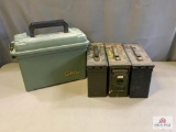 [556] Three empty ammo cans + dry box