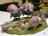 [569] Two Danbury Mint Wildlife Figurines