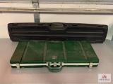 [224] Two hard side gun cases