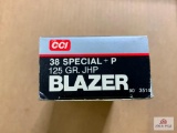 [48] Ammo Lot: .38 Spl +p