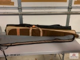 [368] Four soft gun cases + 2 gun socks