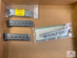 [593] Three springfield 9mm mags + pistol bbl and spring