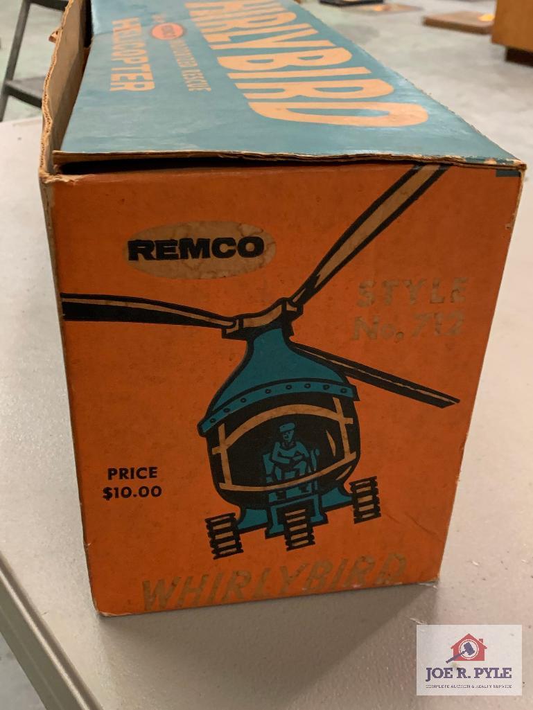 Remco whirlybird motorized rescue helicopter toy