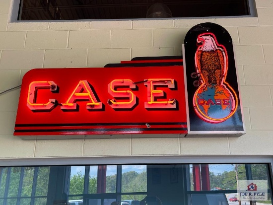 Lighted Case advertising sign
