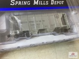 2 Spring Mills Depot RR cars